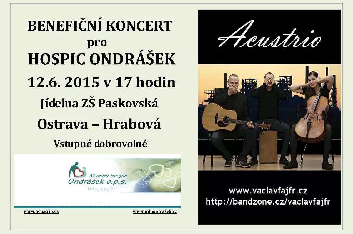 Benefiční koncert pro Mobilní Hospic Ondrášek