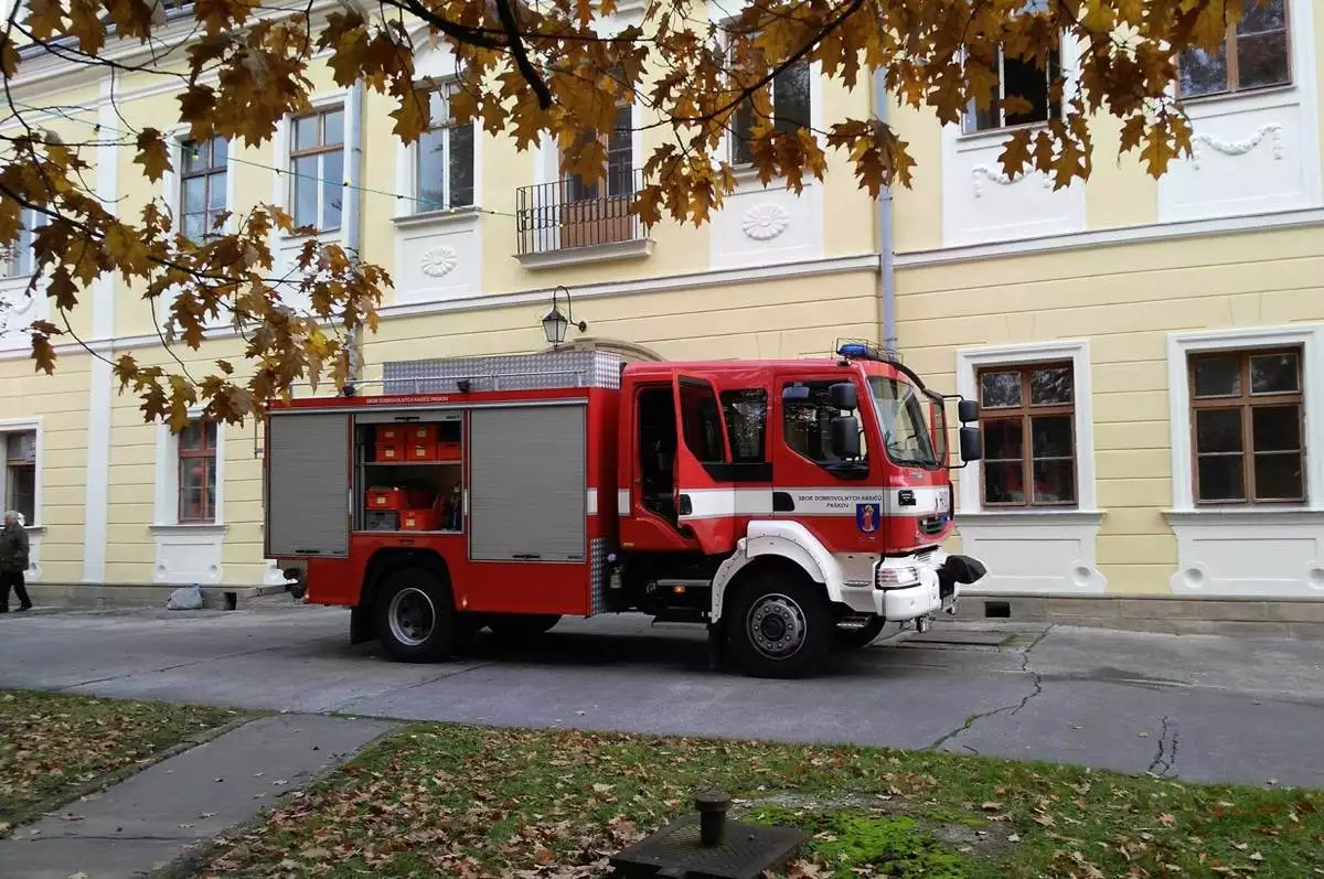 Paskov: Požár v zámku