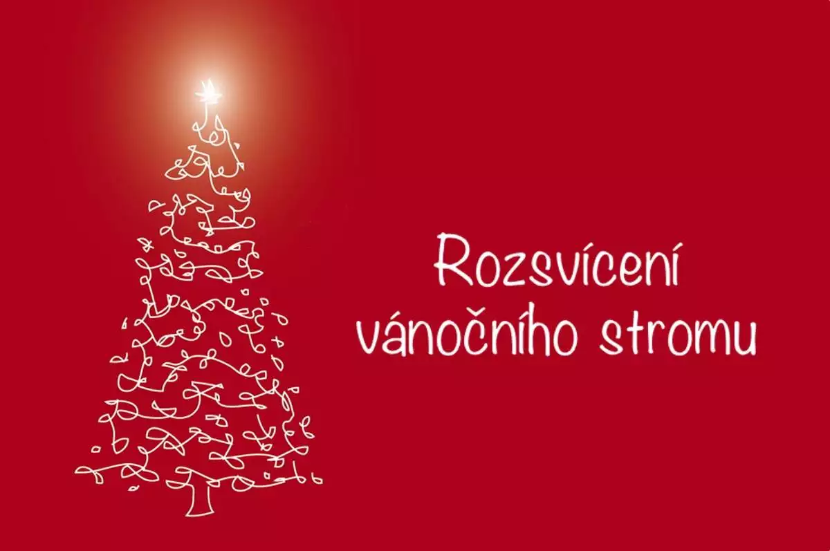 Rozsvícení vánočního stromu - 3.12.2017