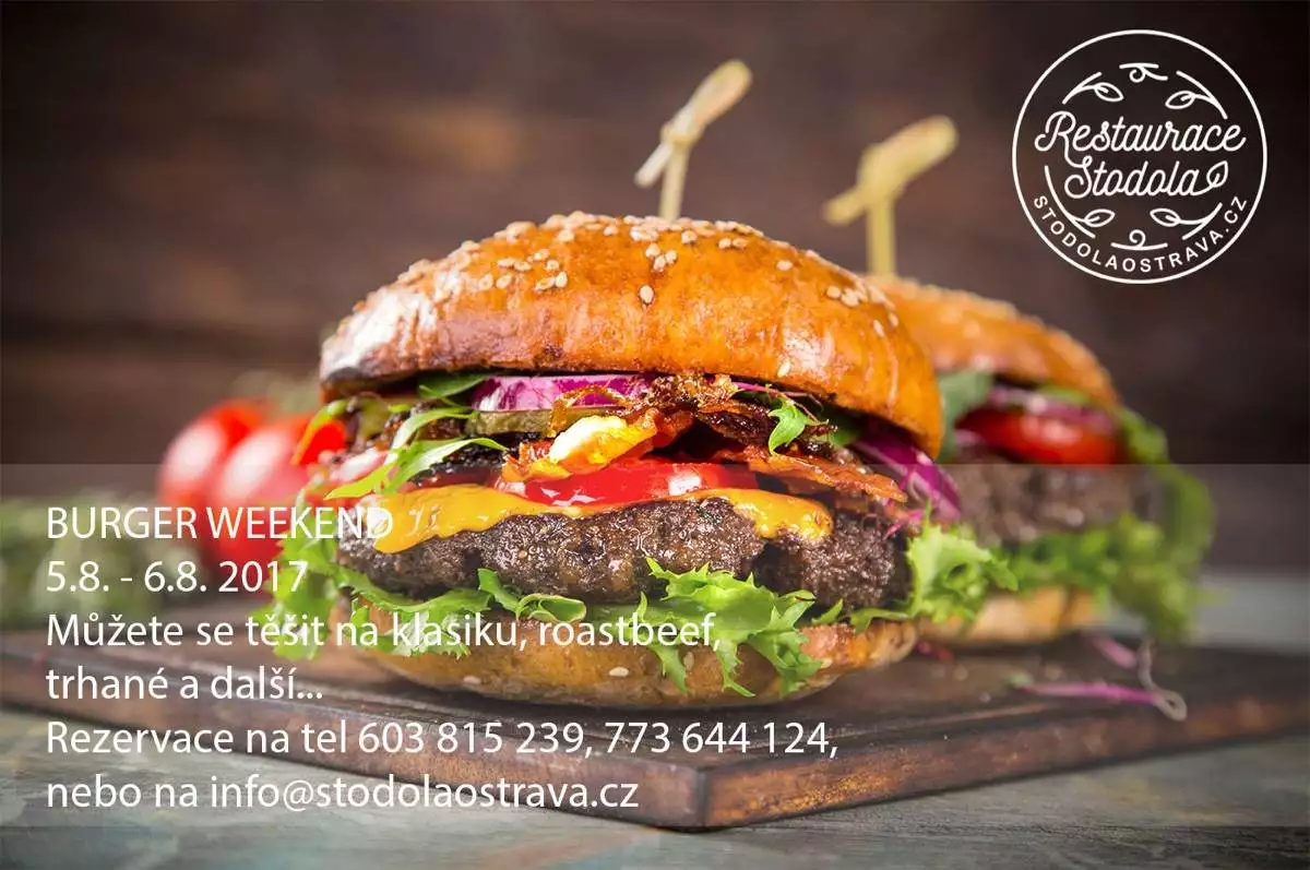 Burgerweekend ve Stodole - 5.-6.8.2017