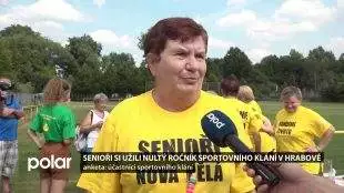 (VIDEO) Sportovní klání seniorů v Ostravě-Hrabové