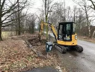 (FOTO) Odstranění betonových fragmentů