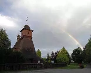 (FOTO) Dvojitá duha nad Hrabovou