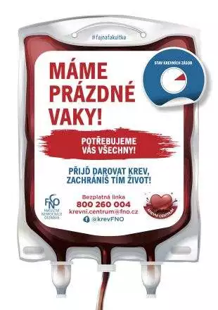 Hasiči z Hrabové prosí veřejnost: Dárci krve – potřebujeme vás všechny!