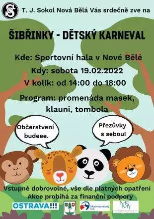 Dětský karneval - 19.2. 2022