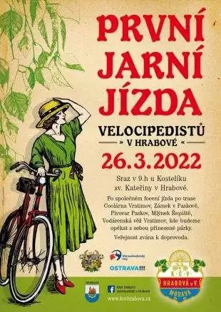 Velocipedisté: První jarní jízda - 26.3. 2022