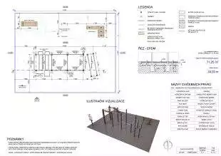 (FOTO) Jak bude vypadat nové workoutové hřiště v Ostravě-Hrabové