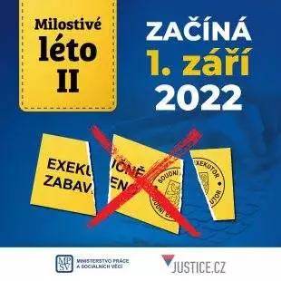 Ministerstvo práce a sociálních věcí: Milostivé léto II