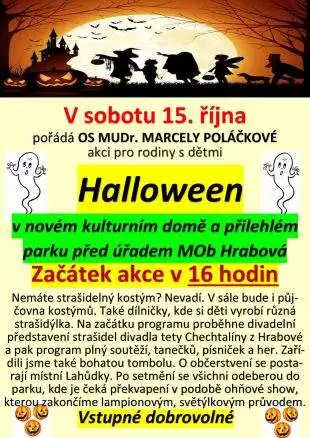 Marcela Poláčková: Helloween pro rodiny s dětmi – 15.10. 2022