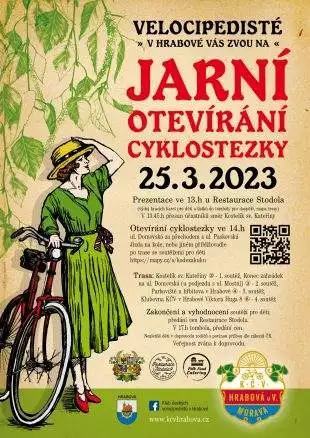 Velocipedisté: Jarní otevírání cyklostezky