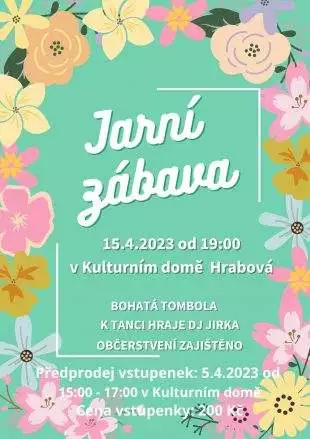 Hrabová: Jarní zábava – 15.4. 2023