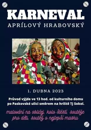 Aprílový hrabovský karneval – 1.4. 2023