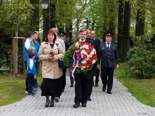 (FOTO) Pietní vzpomínka u příležitosti osvobození Hrabové