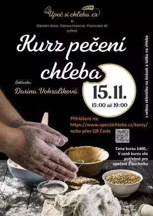 Hrabová: Kurz pečení chleba – 15.11. 2023