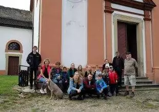 (FOTO) Petr Žižka: Hasiči prošli s průvodcem Hukvaldy, kdysi nejvýznamnější hrad v kraji