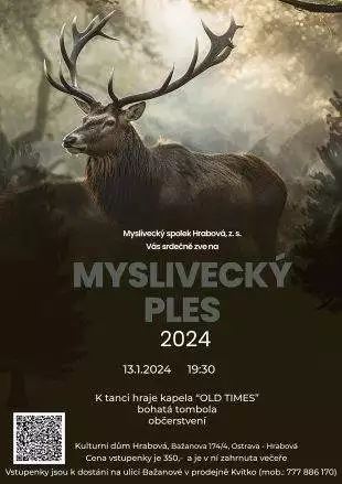 Hrabová: Myslivecký ples – 13.1. 2024