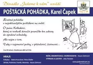 (HRABOVÁ) Divadelní představení: Pošťácká pohádka – 21.4. 2024