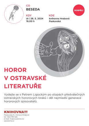 Hrabová: Horor v ostravské literatuře – 28.5. 2024