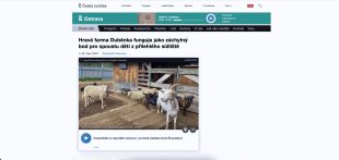 (AUDIO) Hravá farma Duběnka funguje jako záchytný bod pro spoustu dětí z přilehlého sídliště