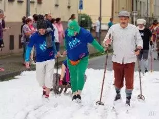 (FOTO) O hůlku Václava Vrbaty a Bohumila Hanče 2024