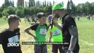 (VIDEO) TV POLAR: 3,5 tisíce žáků ZŠ si zasportovalo na akci School games v Ostravě-Jihu