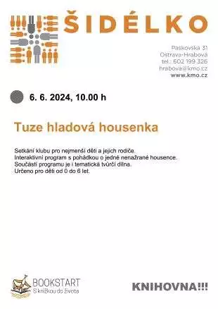 Knihovna: Pohádka Tuze hladová housenka – 6.6. 2024