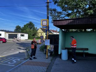 Hrabová: Dočasný přesun autobusové zastávky Kostelík