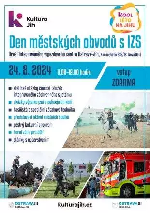 Den městských obvodů s IZS – 24.8. 2024