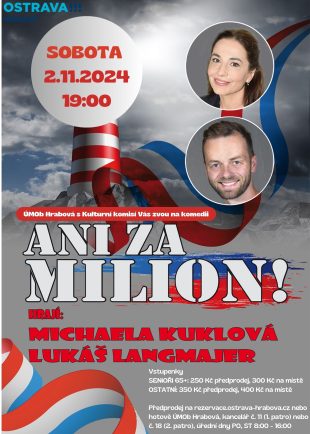 (DIVADLO) Hrabová: Ani za milion! – 2.11. 2024