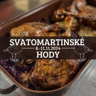 Restaurace Stodola: Svatomartinské hody – 8.-11.11. 2024