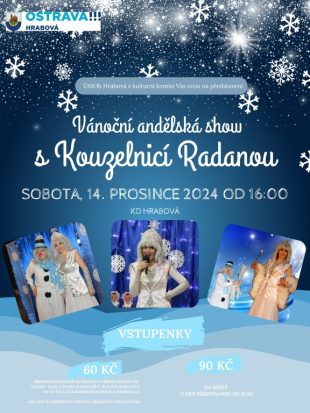 Hrabová: Andělskou show s kouzelnicí Radanou – 14.12. 2024