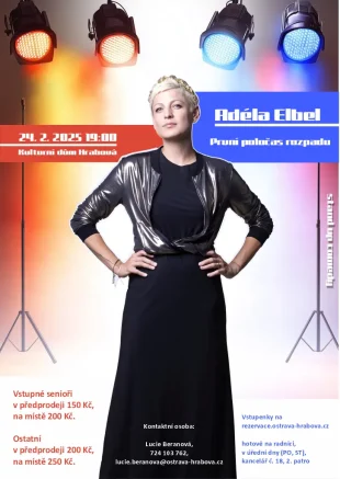 Adéla Elbel: První poločas rozpadu – 24.2. 2025