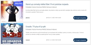 Tip na dárek: Divadelní komedie nebo stand-up speciál v Hrabové