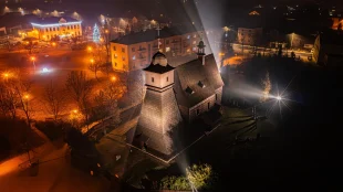 (FOTO) Vánoční fotografie kostela sv. Kateřiny od Jana Greguše