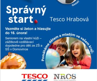 Hlasujte pro projekt "Seniorem na vlastní kůži" v Tesco Hrabová