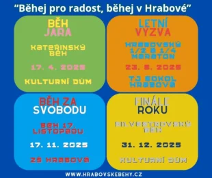 HRABOVSKÉ BĚHY 2025 – Běhej pro radost, běhej v Hrabové!